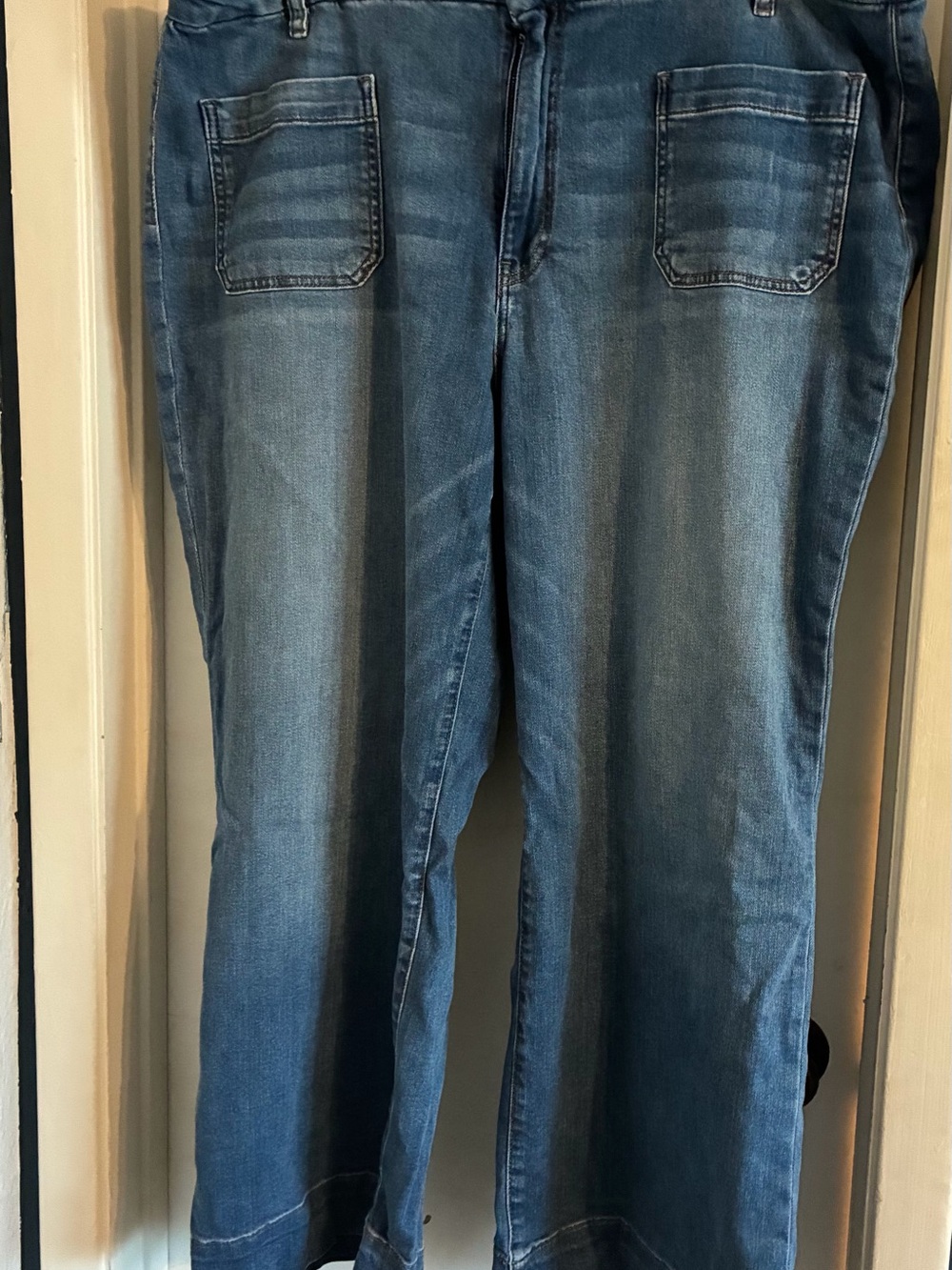 KUT from the Kloth Wide Leg Ankle Jean